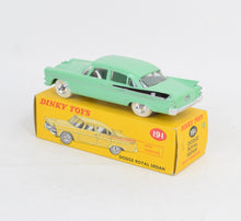 Dinky Toys 191 Dodge Royal Sedan Virtually Mint/Nice box