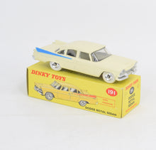 Dinky Toys 191 Dodge Royal Sedan Virtually Mint/Nice box