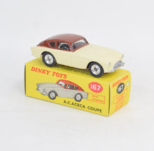 Dinky Toys 167 A.C Aceca Near Virtually Mint/Boxed (High line)