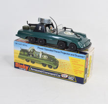 Dinky toys 602 Gerry Anderson Armoured Command car Virtually Mint/Nice box (Unley)