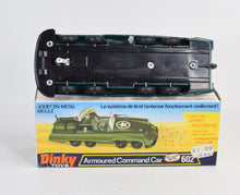 Dinky toys 602 Gerry Anderson Armoured Command car Virtually Mint/Nice box (Unley)