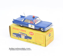 Dinky toys 264 R.C.M.P Patrol Cadillac Virtually Mint/Nice box