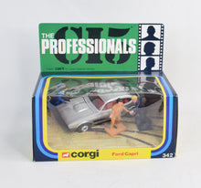 Corgi toys 342 The Professionals - Ford Capri Mint/Nice box (Unley)