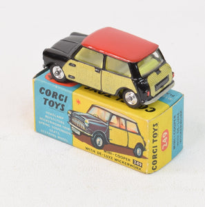 Corgi toys 249 Mini-Cooper Wickerwork Virtually Mint/Boxed