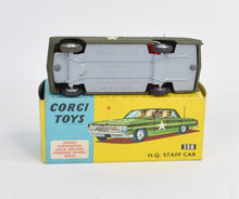Corgi toys 358 H.Q Staff Car Virtually Mint/Nice box