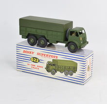 Dinky toys 622 10-ton Army Truck Virtually Mint/Nice box