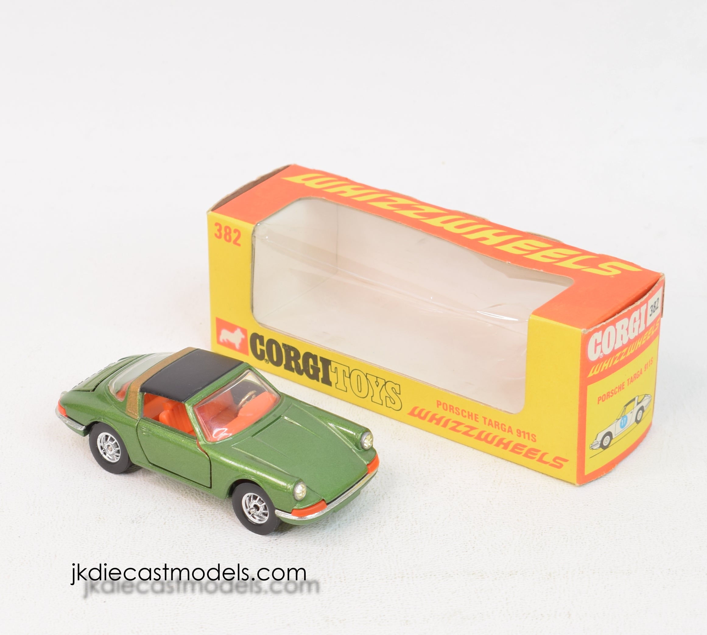 Corgi toys 382 Porsche 911s Virtually Mint/Nice box – JK DIE-CAST MODELS