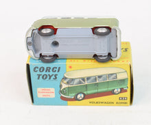 Corgi toys 434 VW Kombi Virtually Mint/Boxed 'Blue & Yellow' Collection