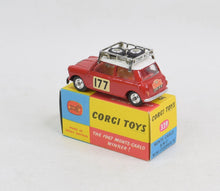 Corgi Toys 339 Austin Monte Carlo Mini Cooper 'S'. Virtually Mint/Lovely box