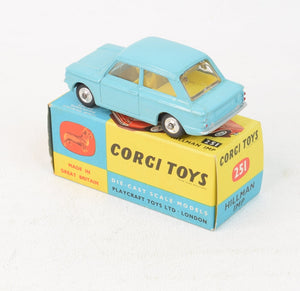 Corgi toys 251 Hillman Imp Virtually Mint/Lovely box