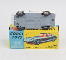 Corgi toys 324 Marcos 1800 Virtually Mint/Boxed 'Avonmore Collection'