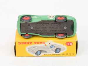 Dinky Toys 110 Aston Martin DB3 Very Near Mint/Boxed