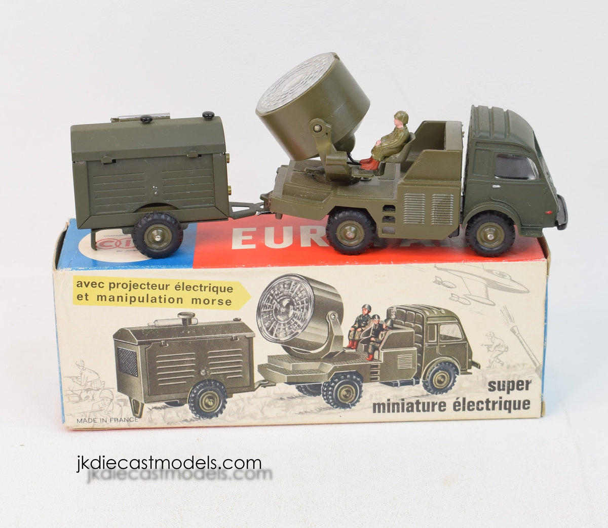 CIJ 3/96 Military searchlight lorry Virtually Mint/Boxed