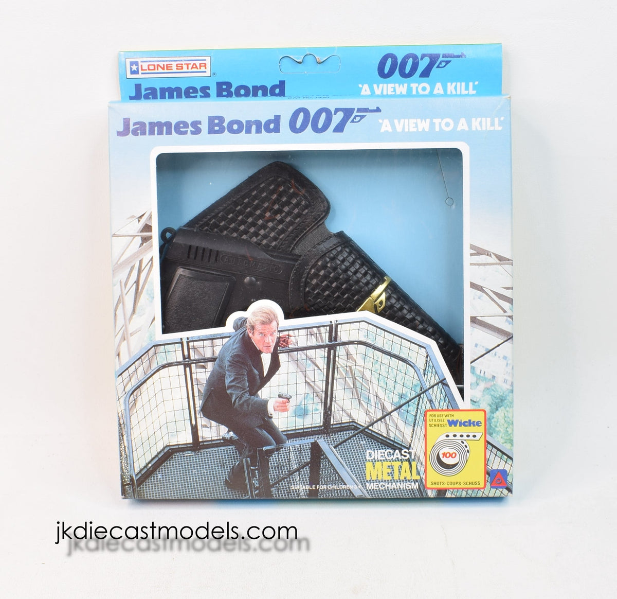 Lone Star 1410 - 'A View To A Kill' James Bond - Cap gun set - Mint/Boxed