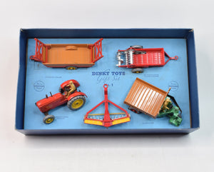 Dinky toys 1 Farm Equipment Gift set Virtually Mint/Boxed