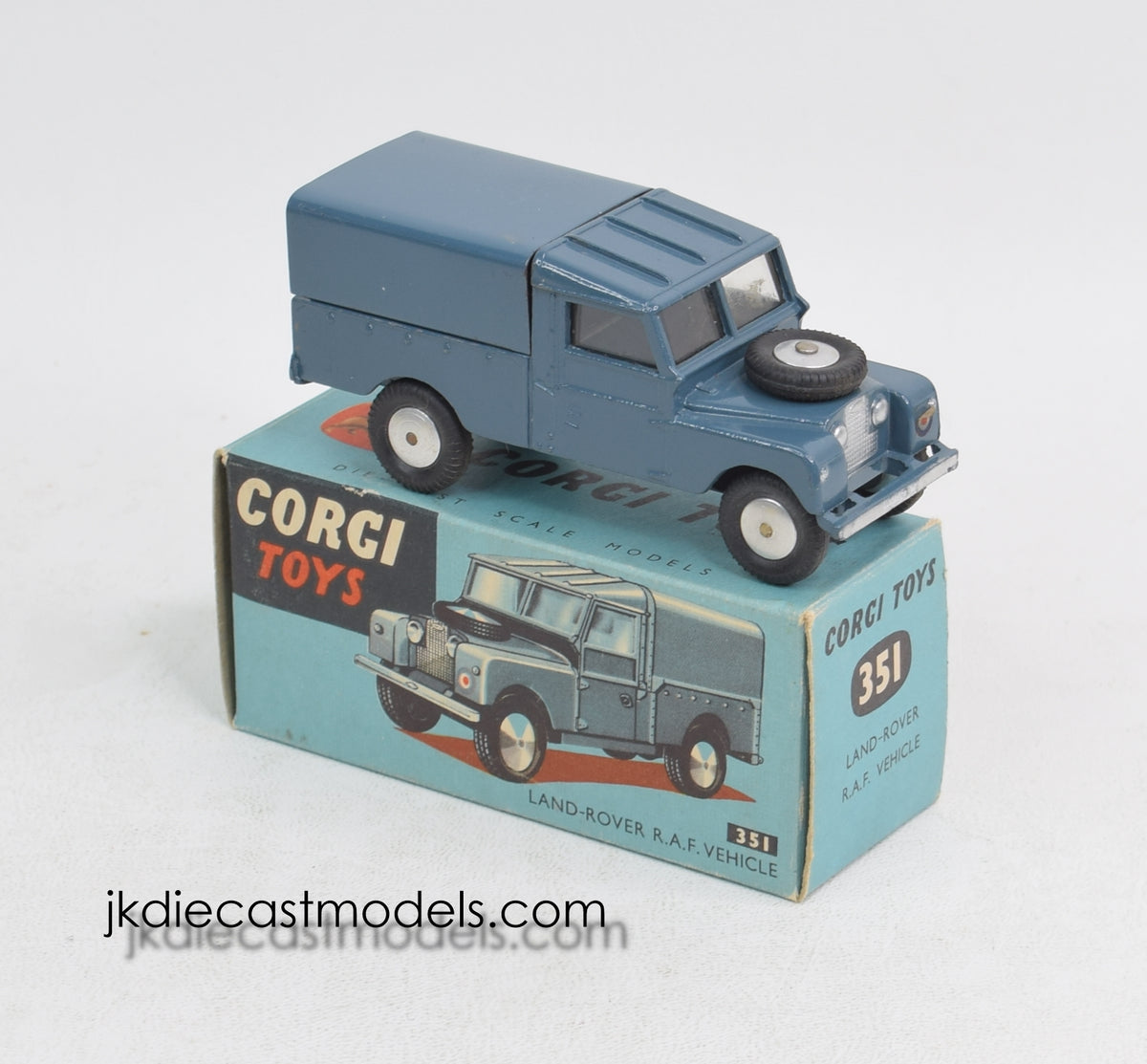 Corgi Toys 351 R.A.F Land-Rover Virtually Mint/Boxed