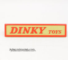 Triangular Dinky Counter or Shop window display sign (Really nice example)