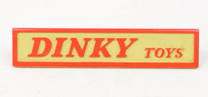 Triangular Dinky Counter or Shop window display sign (Really nice example)