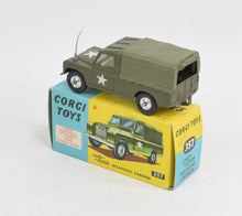 Corgi Toys 357 Land-Rover Weapons carrier Virtually Mint/Nice box