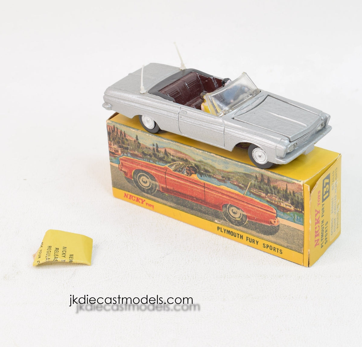 Nicky Toys 137 Plymouth Fury Virtually Mint/Boxed