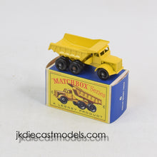 Matchbox Lesney 6 Euclid Quarry truck Virtually Mint/Nice box 'Carlton Collection'