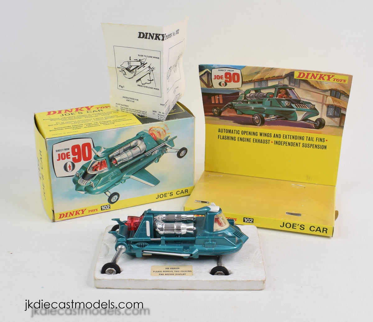 Dinky toy 102 Joe's Car Virtually Mint/Boxed 'Carlton' Collection