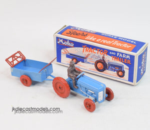 Moko Lesney Tractor & Trailer gift set - Virtually Mint/Boxed