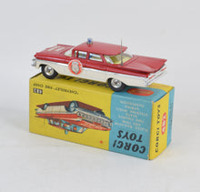 Corgi toys 482 'Chevrolet' Fire chief Virtually Mint/Boxed
