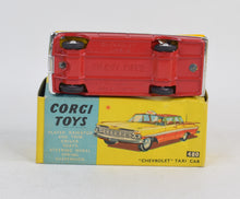 Corgi Toys 480 Chevrolet Taxi Cab Very Near Mint/Boxed