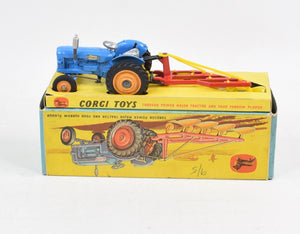 Corgi Toys Gift Set 18 Fordson Power Major with Plough Virtually Mint/Boxed 'Swansea Collection'