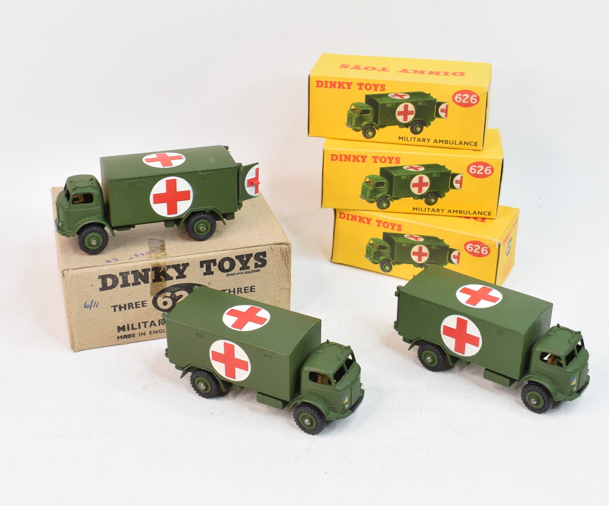 Dinky toys military ambulance deals