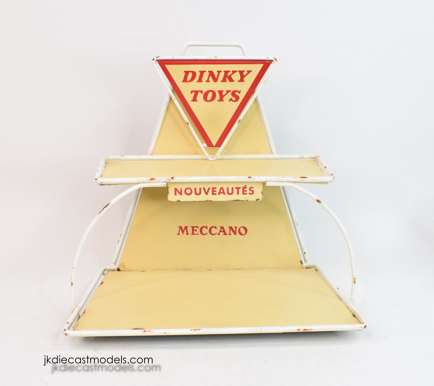 French Dinky toy Point of Sale - Metal Stand