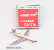 Dinky Toys 891b Swissair Caravelle - Very Near Mint/Boxed - 'Sileby' Collection