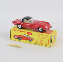 Dinky toy 120 Jaguar e-type Virtually Mint/Boxed
