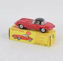 Dinky toy 120 Jaguar e-type Virtually Mint/Boxed
