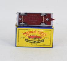 Matchbox Lesney 27 Cadillac SPW/B4 Virtually Mint/Nice box