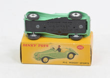 Dinky Toys 102 M.G Midget Sports Virtually Mint/Boxed (Spun hubs)