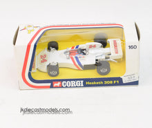 Corgi toys 160 Hesketh 308 Formula 1 Virtually Mint/Nice box