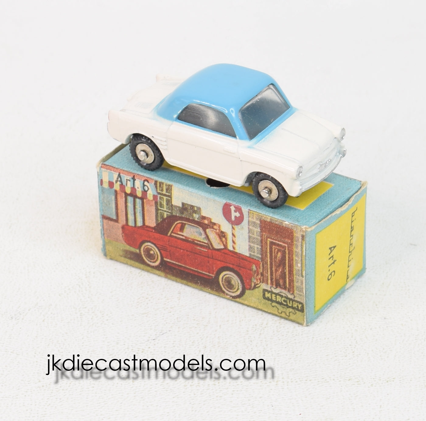 Autobianchi Bianchina bleue (Kess) 1/43e Autobianchi Bianchina bleue (Kess) 1/43e