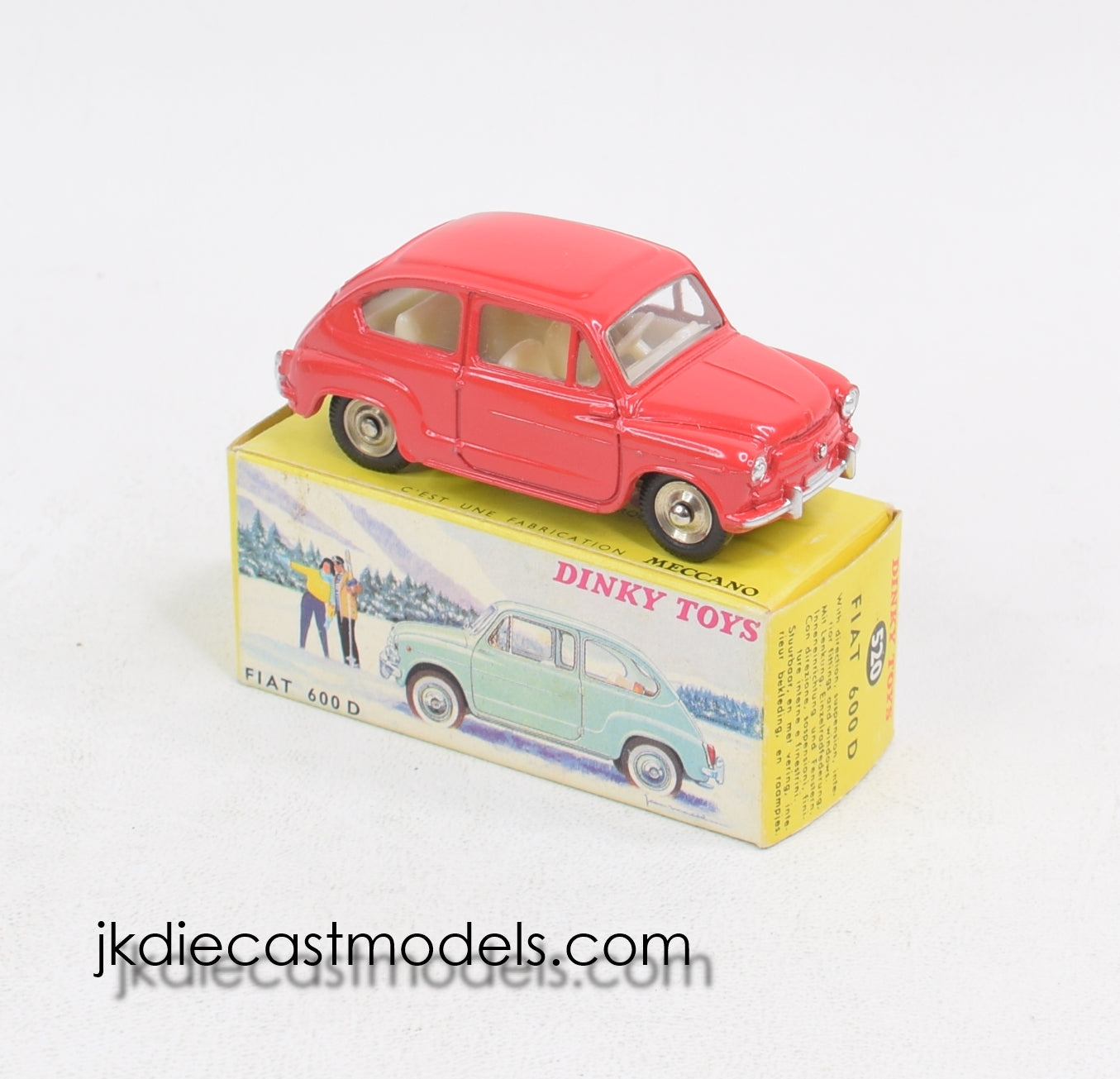 Dinky 520 Fiat 600d Virtually Mint/Nice box – JK DIE-CAST MODELS