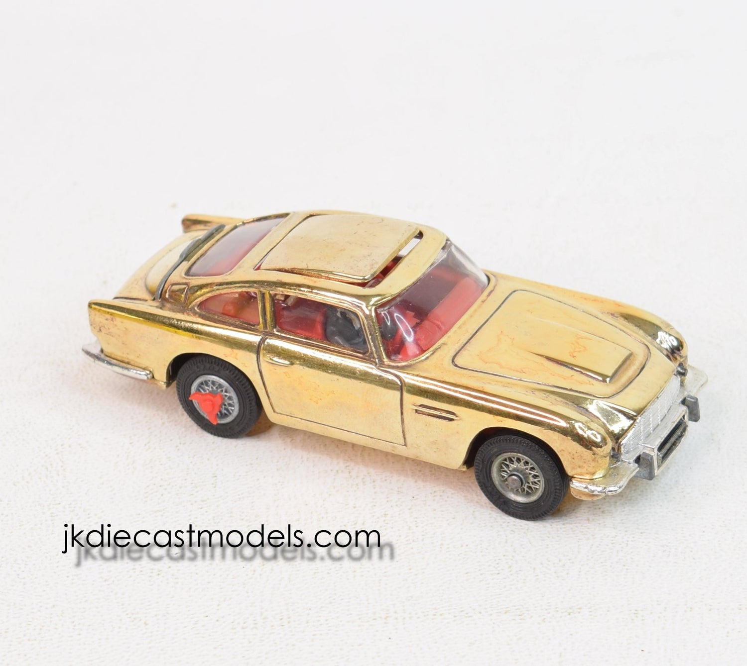 Corgi toys 270 Gold plated Aston ( 1 of 7 known)
