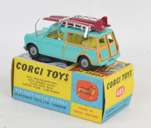 Corgi Toys 485 Surfing with B.M.C Virtually Mint/Nice box (Cast hubs)