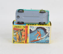 Corgi Toys 485 Surfing with B.M.C Virtually Mint/Nice box (Cast hubs)