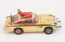 Corgi toys 270 Gold plated Aston ( 1 of 7 known)