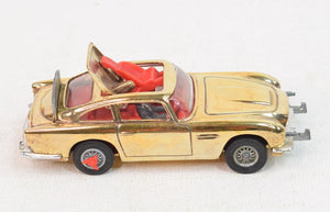 Corgi toys 270 Gold plated Aston ( 1 of 7 known)