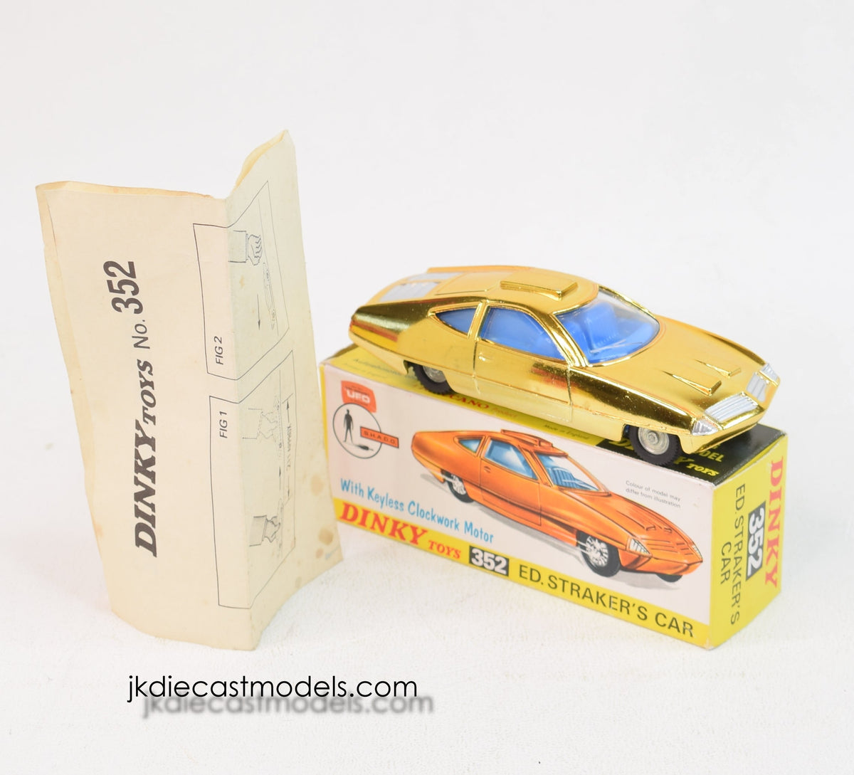 Dinky toys 352 Ed Straker’s Virtually Mint/Boxed 'Llanellen' Collection