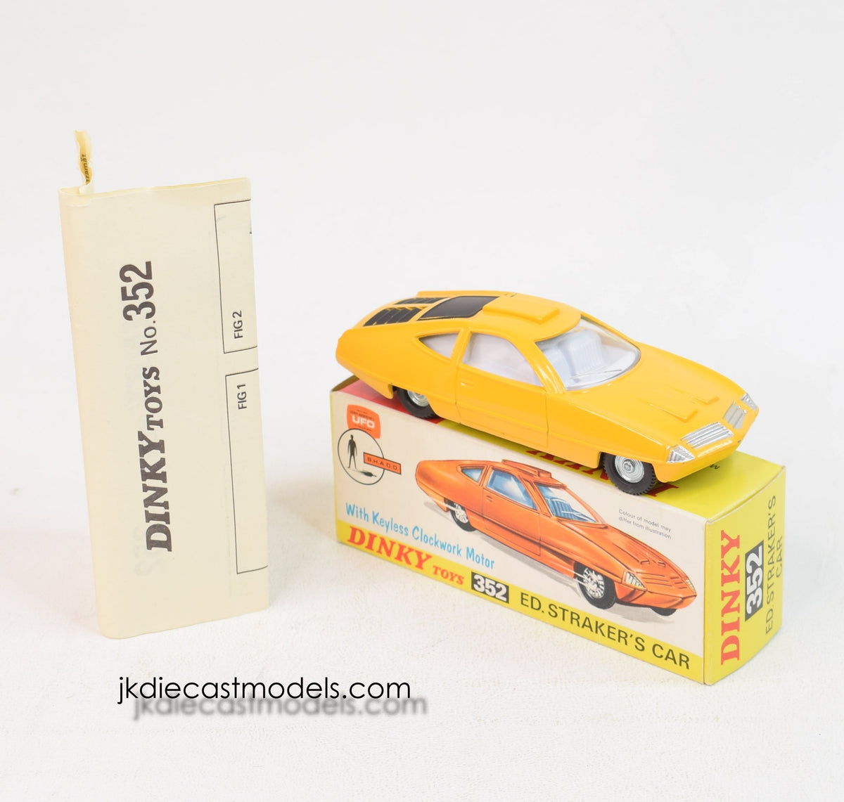 Dinky toys 352 Ed Straker’s Virtually Mint/Lovely box 'Llanellen' Collection