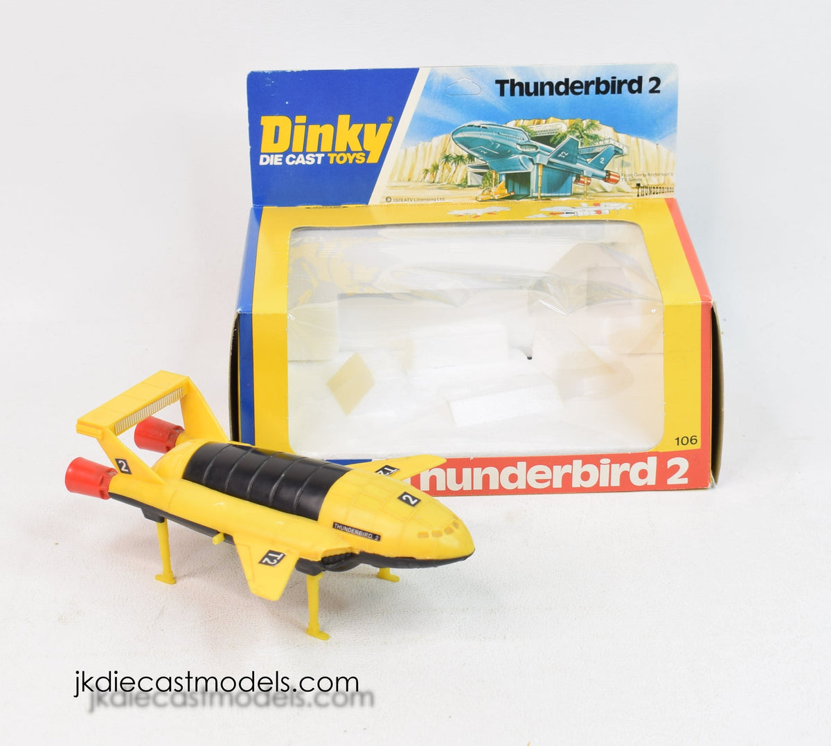 Dinky toy 106 Thunderbird plastic short production run/prototype Virtually/Mint