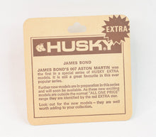 Husky models 1201 James Bond Aston Martin Mint/Lovely blister (1201 version)