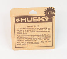 Husky models 1401 James Bond Aston Martin Mint/Lovely blister